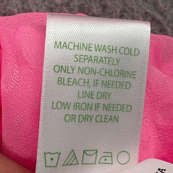 Lilly Pulitzer Shenzi Cover-Up Rousseau Pink Tangerine Dream Poly Clip Jacquard - Picture 15 of 15